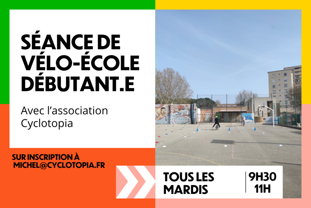 Vélo-école débutant·e Cyclotopia